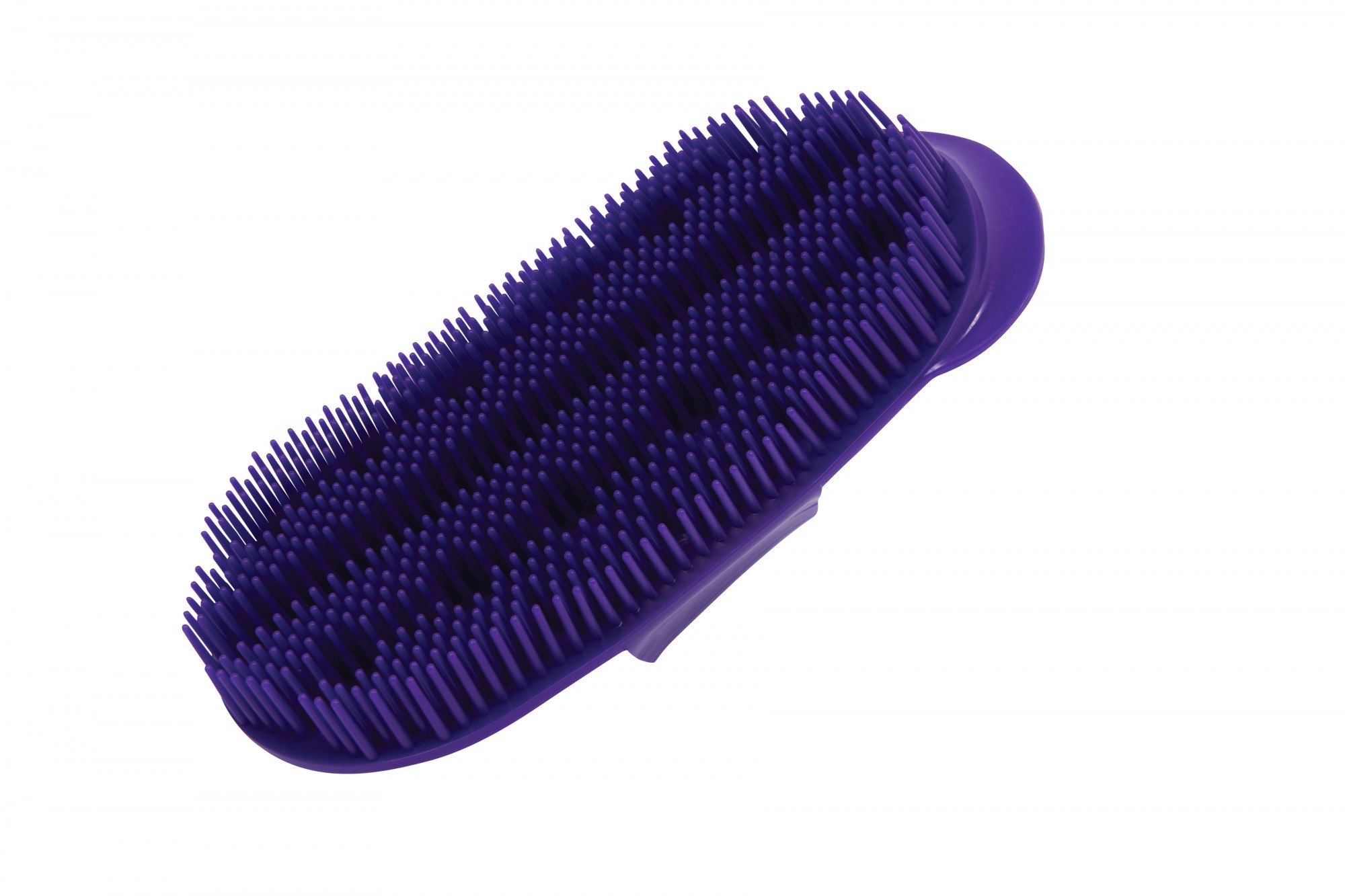 Roma Plastic Sarvis Curry Comb (Purple) - Old Dairy Saddlery