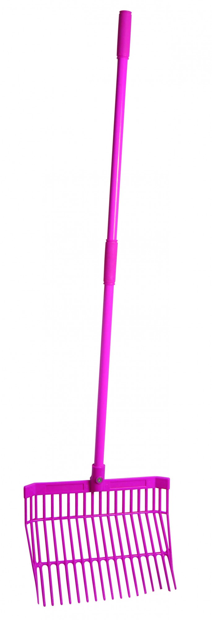 Roma Revolutionary Stable Rake With Handle (Pink) - Old Dairy Saddlery