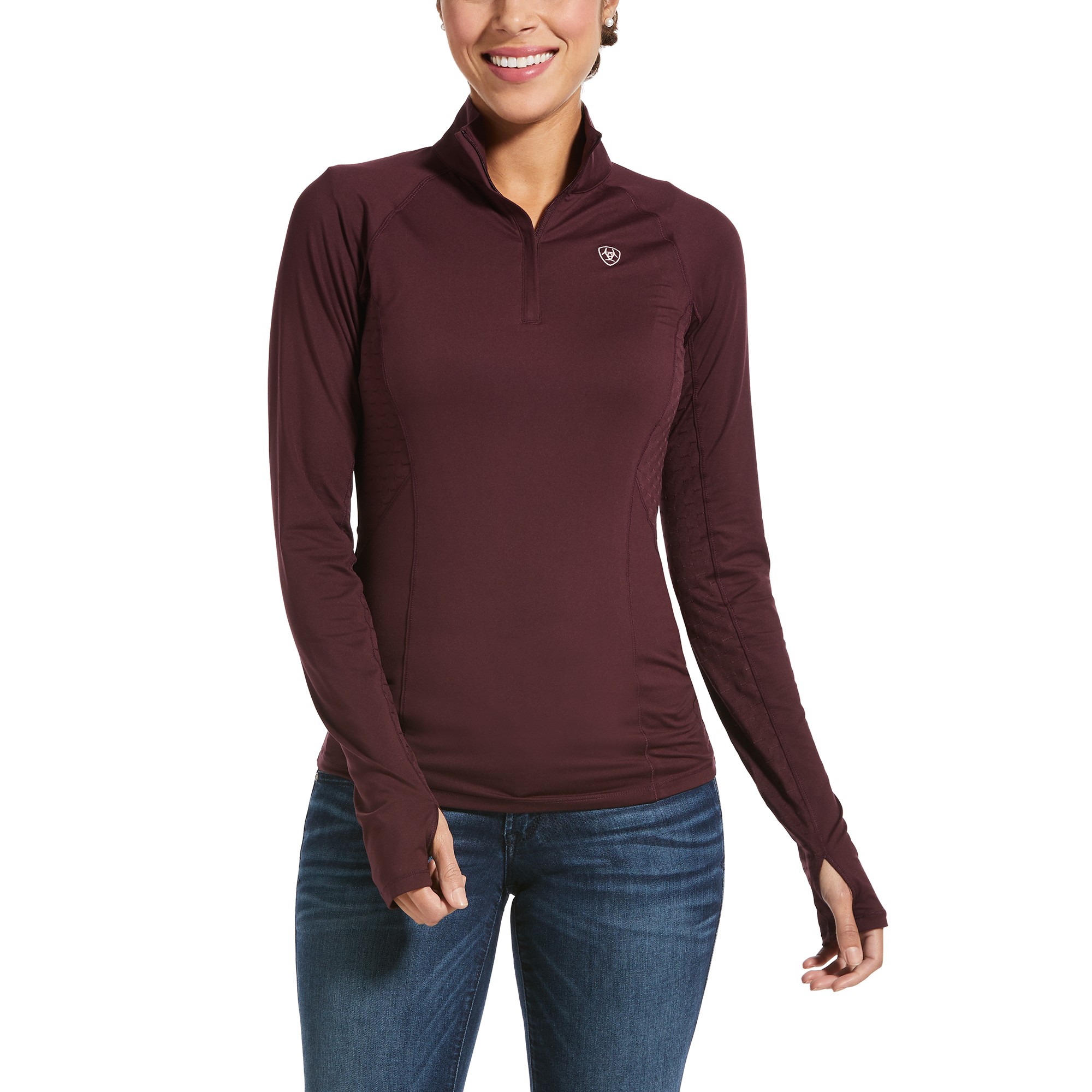 Ariat Women's Lowell 2.0 1/4 Zip Base Layer - Old Dairy Saddlery