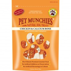 Pet Munchies Natural Dog Treats (Chicken and Calcium Bone)