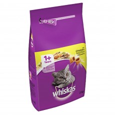 Whiskas 1+ Dry Cat Food (Chicken) 2kg