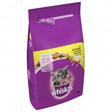 Whiskas 2-12 Months Kitten Complete Dry (Chicken) 2kg