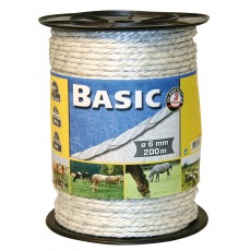 Basic Fencing Rope C/W Copper Wires 200m