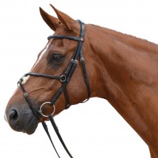 Albion KB Competition Snaffle Bridle with Grackle