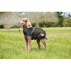 Weatherbeeta Comfitec Ultra Cozi Dog Coat Medium/Lite (Charcoal/Blue/White)