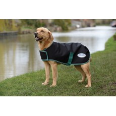 Weatherbeeta Green-Tec - 900D Dog Coat - Lite Plus (Black/Bottle Green)