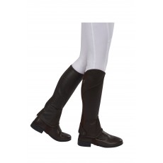 Dublin Adult's Stretch Fit Half Chaps (Brown)