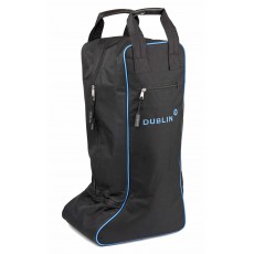 Dublin Imperial Tall Boot Bag (Black/Blue)