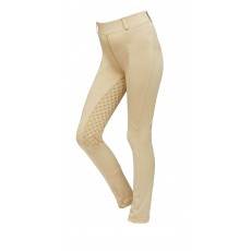 Dublin Child's Performance Cool-It Gel Riding Tights (Beige)
