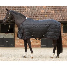 JHL (Clearance) Lightweight Stable Rug (Black & Burgundy)