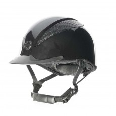 Champion (Ex Display) Air-Tech Deluxe Riding Hat (Metallic Black)