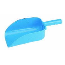 Roma Plastic Feed Scoop (Blue)