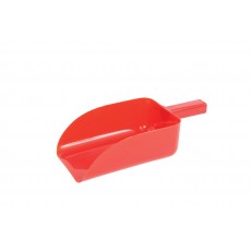 Roma Plastic Feed Scoop (Red)