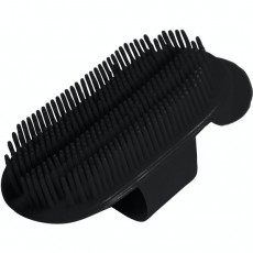 Roma Plastic Sarvis Curry Comb (Black)