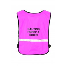 Roma Reflective Safety Vest (Pink)