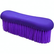 Roma Soft Grip Long Bristle Dandy Brush (Purple)