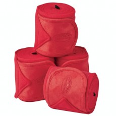 Weatherbeeta Fleece Bandage 4 Pack (Ruby)