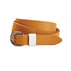Dublin Adults Leather Belt (Tan/Cream)