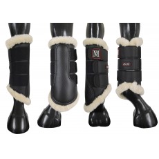 Mark Todd Fleece Lined Brushing Boots (Black)