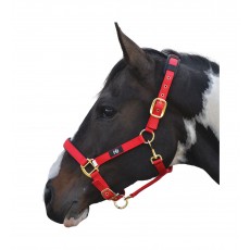 Hy Deluxe Padded Head Collar (Red)