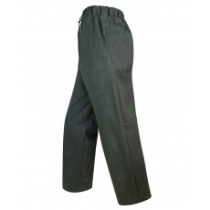 Hoggs of Fife Men's Waxed Overtrousers (Olive)