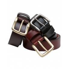 Hoggs of Fife unisex Luxury Leather Belts (Tan)