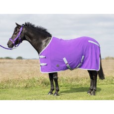 Mark Todd Pony Fleece Rug (Purple/Grey)