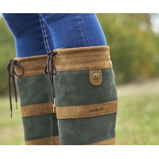 Dublin Ladies River Boots III (Dark Brown/Green)