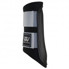Woof Wear (Ex Display) Club Brushing Boot Colour Fusion (Black/Brushed Steel)