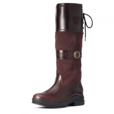 Ariat Women's Langdale Waterproof Country Boot (Waxed Chocolate)