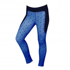 Dublin Child's Printed Cool It Everyday Riding Tights (Navy Stars)