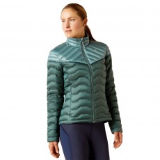 *Clearance* Ariat Womens Ideal Down Jacket (Arctic/Silver Pine)