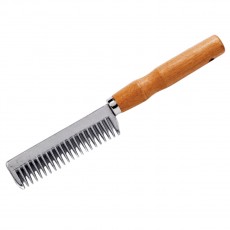 Lincoln Tail Comb With Wooden Handle