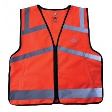 Woof Wear Adults High Viz Riding Vest (Orange)