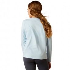 Ariat Youth Pony Squad Long Sleeve T-Shirt (Cerulean Heather)