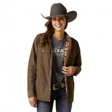 Ariat Women's Dilon Shirt Jacket (Canteen)