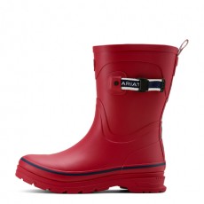 Ariat Women's Kelmarsh Mid Rubber Boot (Team Red)