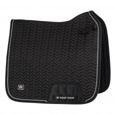 Woof Wear Herringbone Dressage Saddle Pad (Black) Woof Wear Herringbone Dressage Saddle Pad (Black)