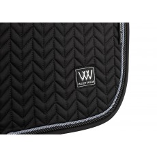 Woof Wear Herringbone Dressage Saddle Pad (Black) Woof Wear Herringbone Dressage Saddle Pad (Black)