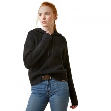 *OUTLET* Ariat Womens Los Altos Sweater Hoodie (Black) *OUTLET* Ariat Womens Los Altos Sweater Hoodie (Black)