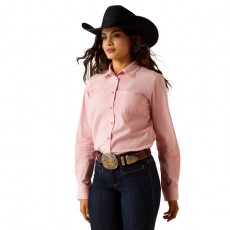 *OUTLET* Ariat Womens Kirby Stretch Shirt (Camellia Rose Stripe) *OUTLET* Ariat Womens Kirby Stretch Shirt (Camellia Rose Stripe)