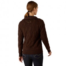 Ariat Women's Alamere 1/2 Zip Sweater (Coffee Bean) Ariat Women's Alamere 1/2 Zip Sweater (Coffee Bean)