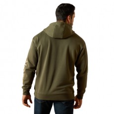 Ariat Men's Rebar Graphic Hoodie (Grape Leaf/Dried Herb) Ariat Men's Rebar Graphic Hoodie (Grape Leaf/Dried Herb)