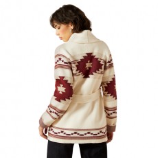 Ariat Women's Westward Wrap Sweater (Cream Southwest Print) Ariat Women's Westward Wrap Sweater (Cream Southwest Print)