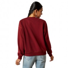 Ariat Women's Lasso Sweatshirt (Cabernet) Ariat Women's Lasso Sweatshirt (Cabernet)