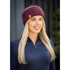 Woof Wear Cable Headband (Plum) Woof Wear Cable Headband (Plum)