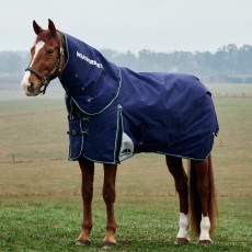 Weatherbeeta Comfitec Plus Dynamic Detach-a-Neck Turnout 0g (Navy/Forest Green) Weatherbeeta Comfitec Plus Dynamic Detach-a-Neck Turnout 0g (Navy/Forest Green)