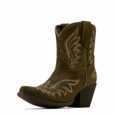 Ariat Women's Chandler X Toe Western Boot (Soft Olive Suede) Ariat Women's Chandler X Toe Western Boot (Soft Olive Suede)