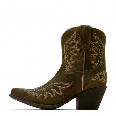 Ariat Women's Chandler X Toe Western Boot (Soft Olive Suede) Ariat Women's Chandler X Toe Western Boot (Soft Olive Suede)