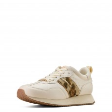 Ariat Women's Ranch Runner Shoe (Bright Cream/Gilded Leopard Hair On) Ariat Women's Ranch Runner Shoe (Bright Cream/Gilded Leopard Hair On)